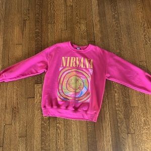 Nirvana sweatshirt size M Girls